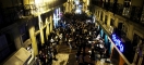 New York Times rendido à noite de Lisboa