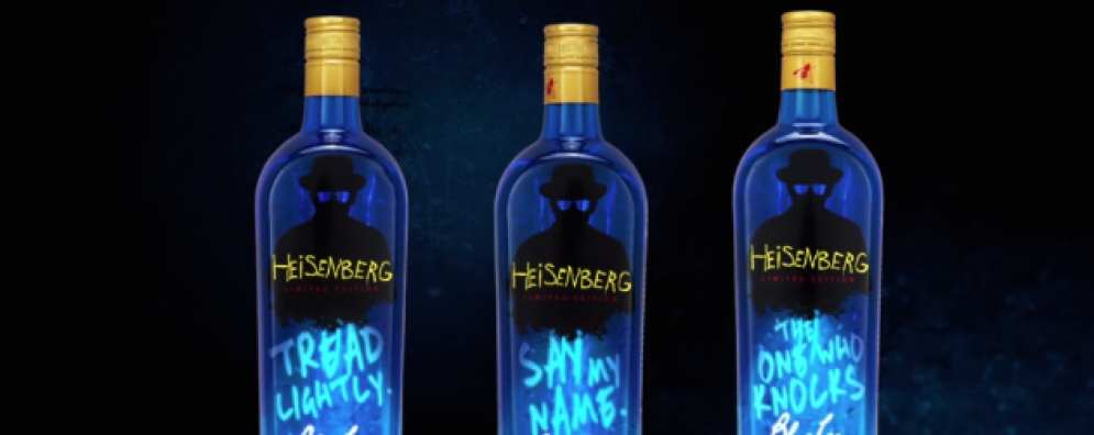 &#039;Heisenberg Blue Ice&#039; é o nome da vodka inspirada em &#039;Breaking Bad&#039;