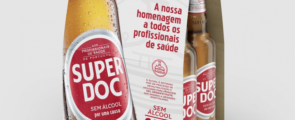 Super Bock lança cerveja de homenagem aos profissionais de saúde