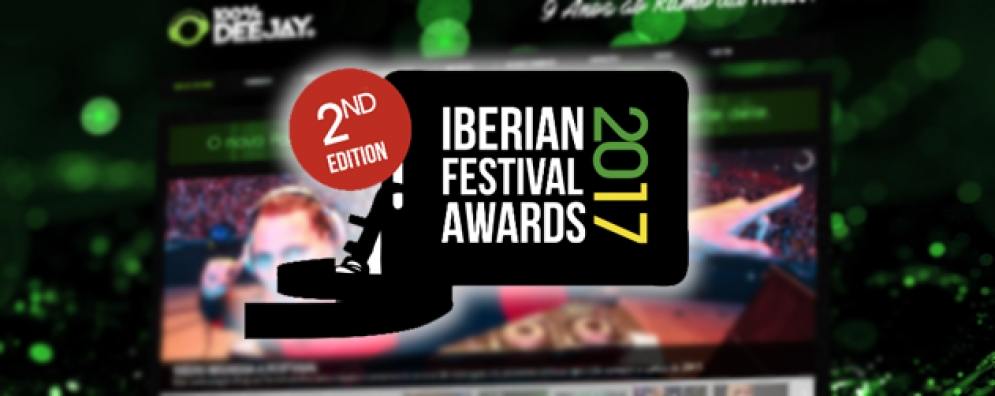 Portal 100% DJ nomeado para os Iberian Festival Awards