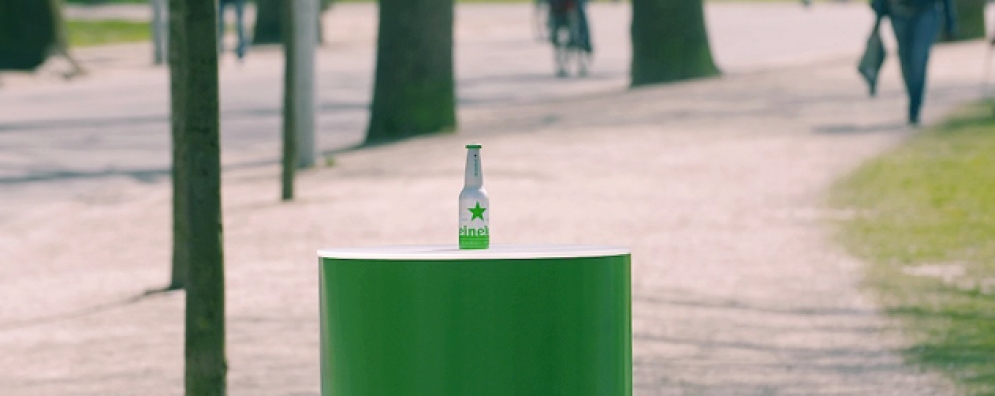 E se uma garrafa de Heineken te indicasse o caminho a seguir?