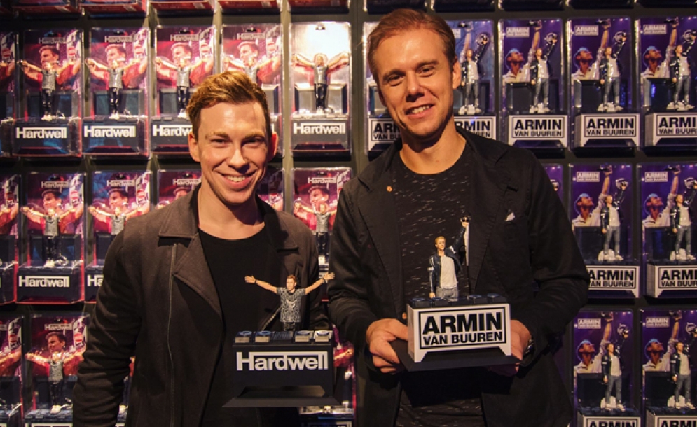 Hardwell e Armin van Buuren transformados em bonecos 3D