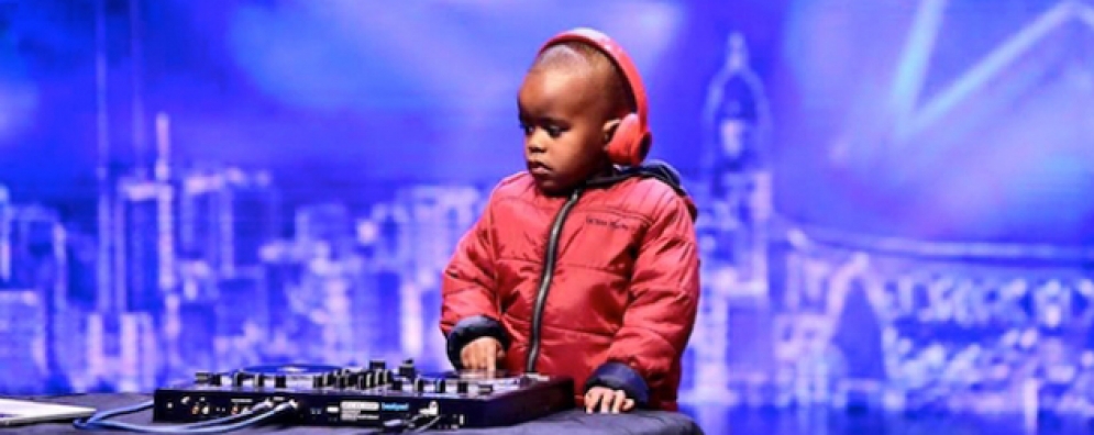 O mais novo DJ do mundo faz sucesso na televisão